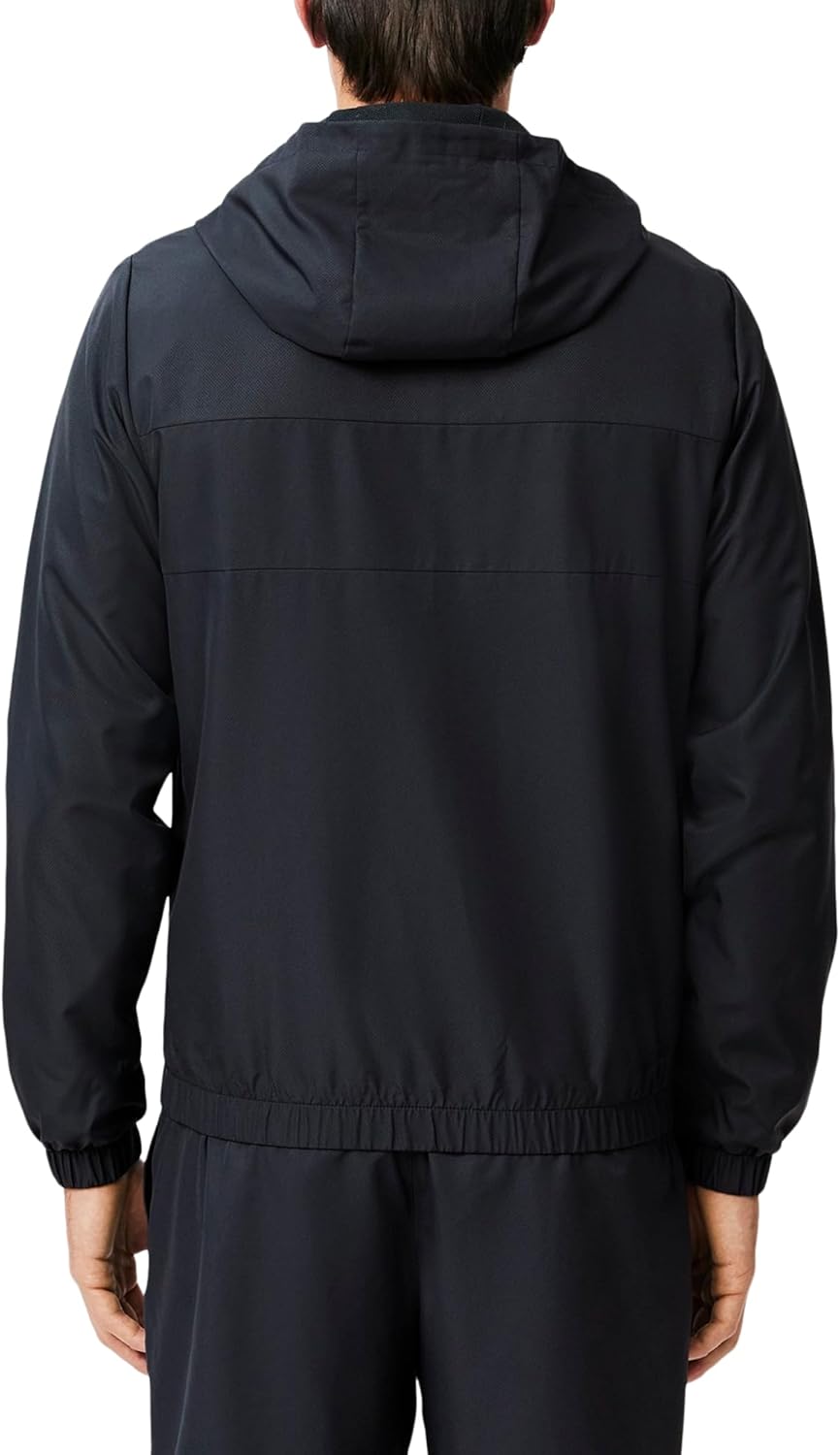 картинка Куртка Lacoste, мужская, легкая производительная куртка на молнии, Graphite от магазина Одежда+