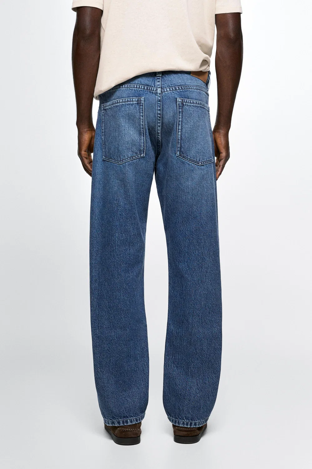 картинка Джинсы Massimo Dutti Relaxed-Fit, синий от магазина Одежда+