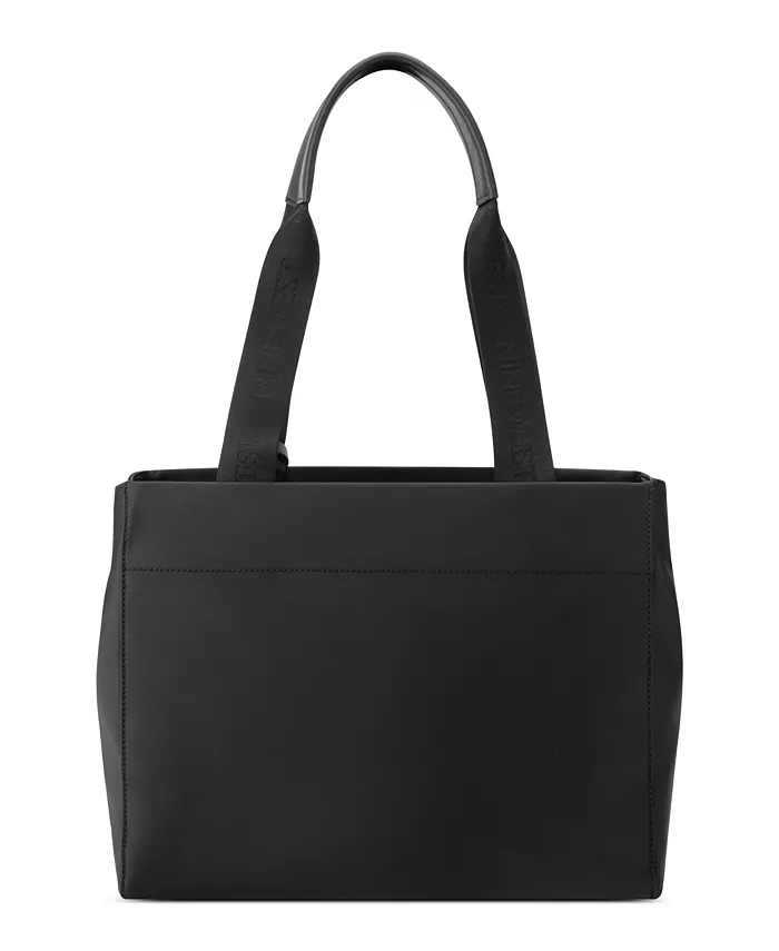 картинка Сумка-тоут Nine West Pyper для ноутбука, черная от магазина Одежда+