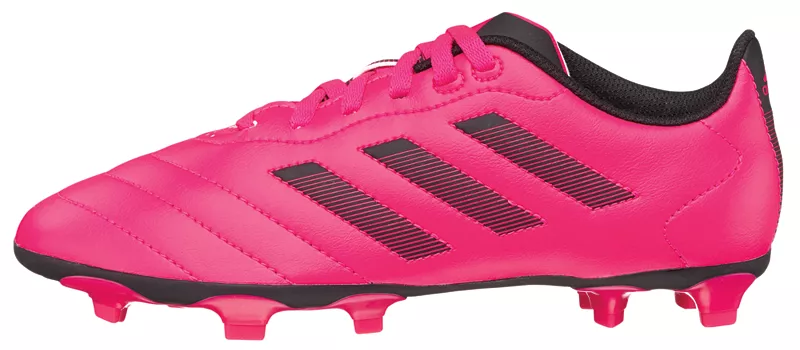 картинка Детские футбольные бутсы Adidas Goletto VIII FG, розовый/черный от магазина Одежда+