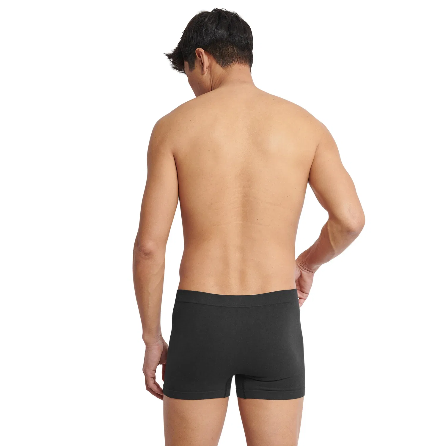 картинка Мужские трусы-шорты бесшовные GO Smooth sloggi, Black от магазина Одежда+