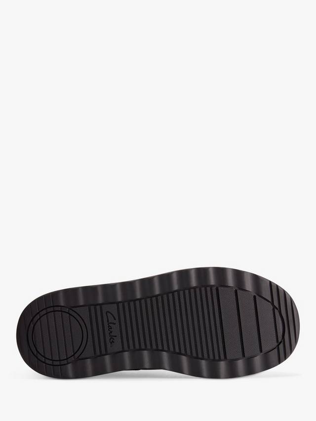 картинка Школьные туфли Clarks Daze Loop, кожаные, черные от магазина Одежда+