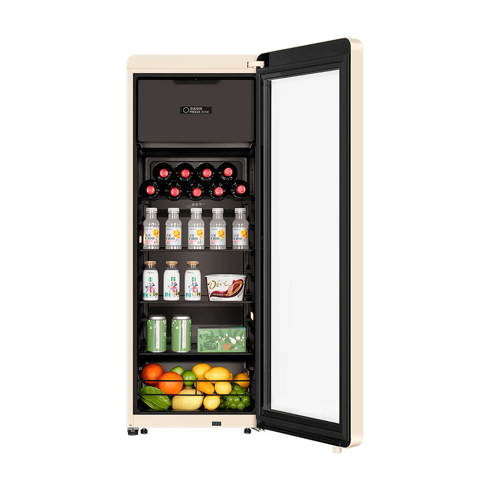 картинка Холодильник барный Haier 133L, DS0133LH9EY1, бежевый от магазина Одежда+