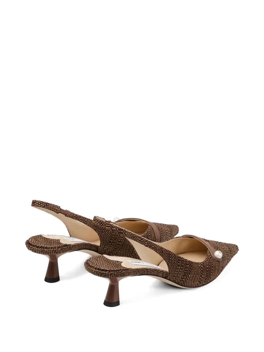 картинка Туфли Amita 45 с ремешками Jimmy Choo, коричневый от магазина Одежда+