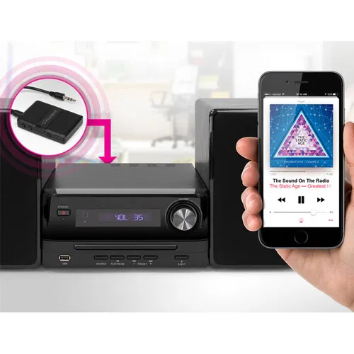 картинка Универсальный Bluetooth аудиоприемник/передатчик Aluratek ABC01F от магазина Одежда+