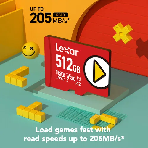 картинка Карта памяти Lexar 512GB PLAY UHS-I microSDXC от магазина Одежда+