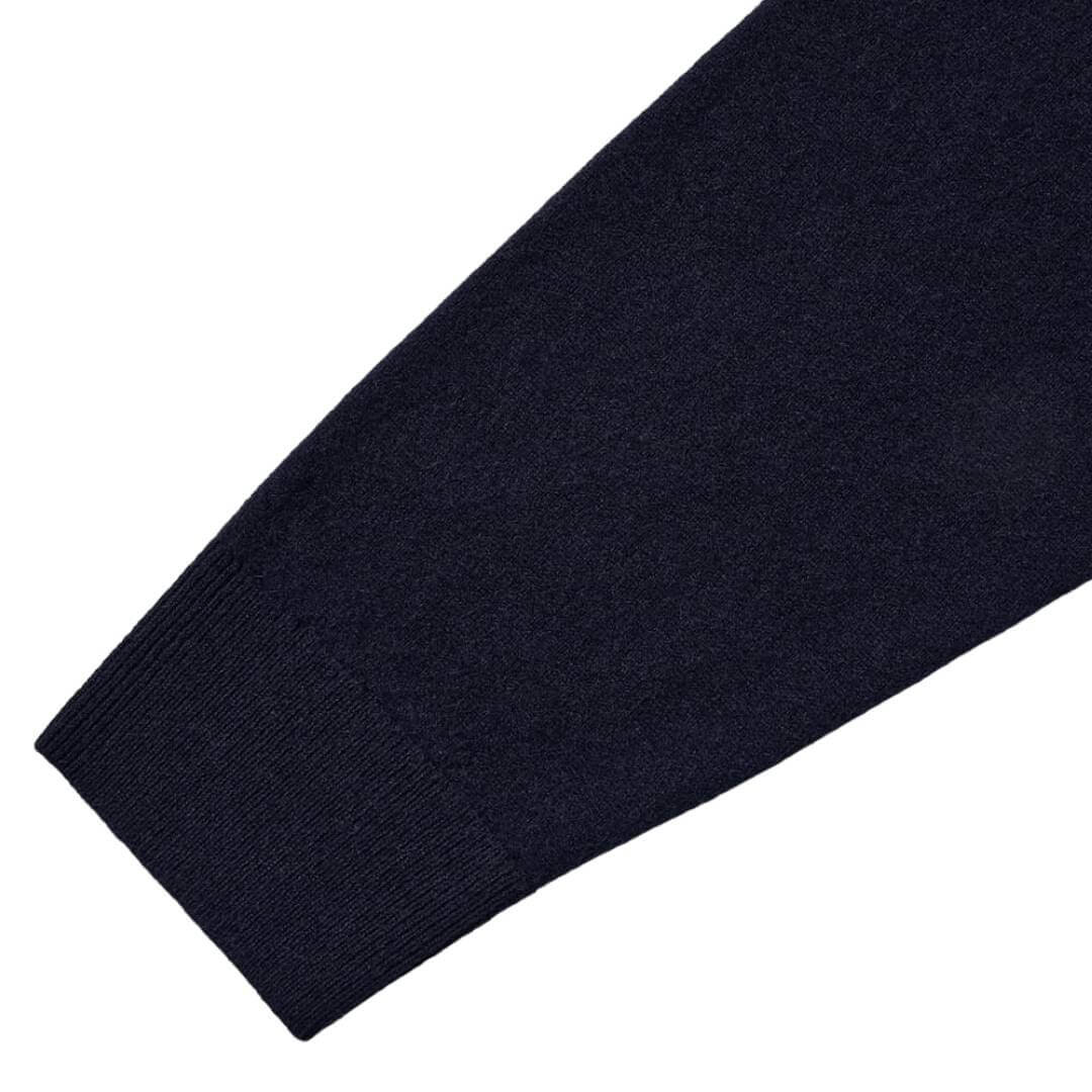 картинка Джемпер Uniqlo Cashmere Crew Neck, темно-синий от магазина Одежда+