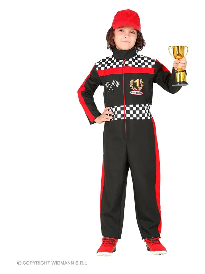 картинка Костюм Formula 1 Fahrer, Carnival Party, черный/красный от магазина Одежда+