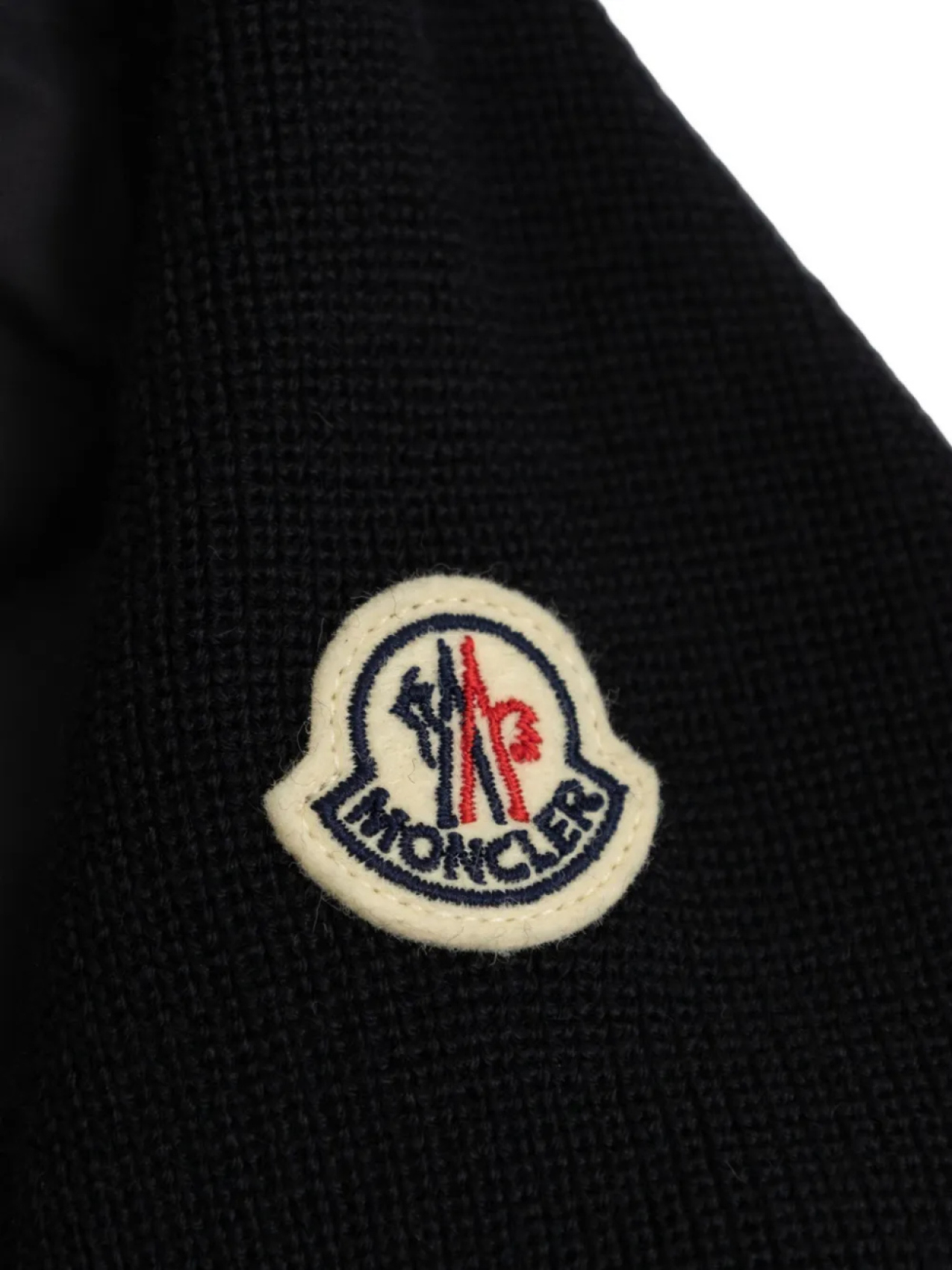 картинка Стеганый кардиган Moncler Enfant, синий от магазина Одежда+