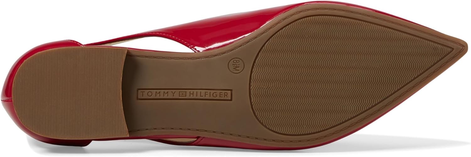 картинка Женские балетки Tommy Hilfiger Velahi, красный от магазина Одежда+