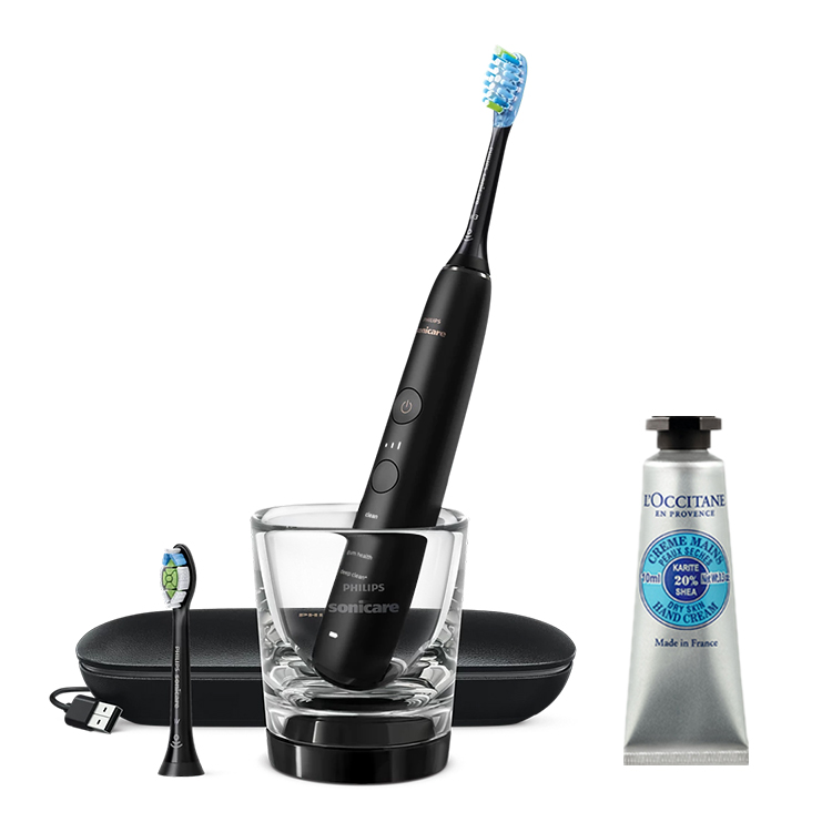 картинка Электрическая зубная щетка PHILIPS, черный от магазина Одежда+