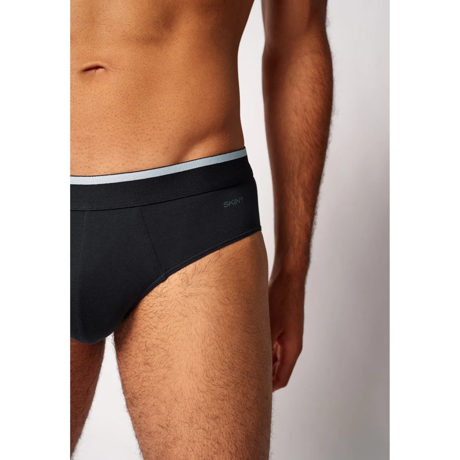 картинка Мужские трусы-слипы классические хлопковые Skiny, Olive/Blue/Black от магазина Одежда+