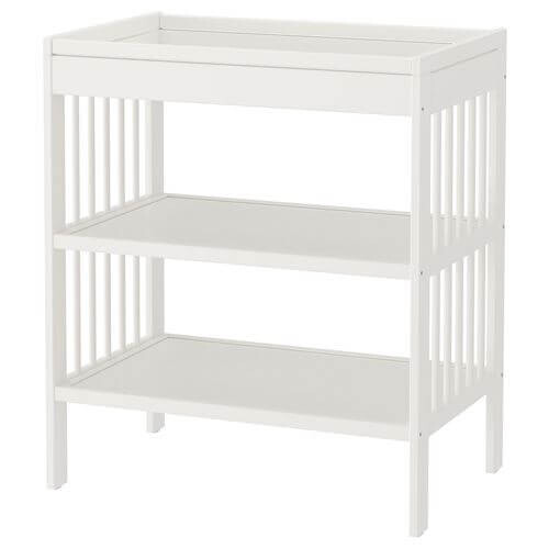 картинка Пеленальный столик Ikea Gulliver, белый от магазина Одежда+