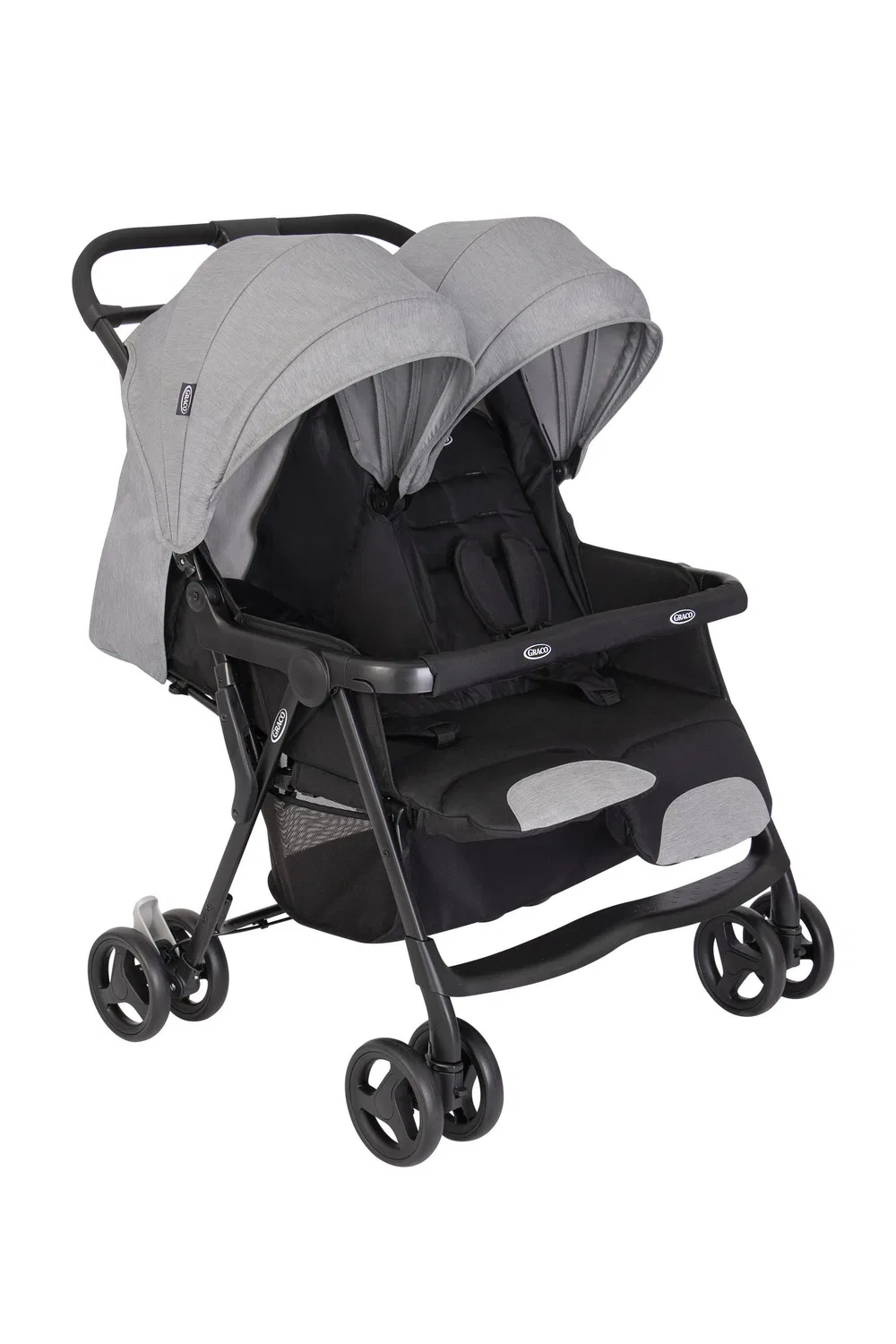 картинка Sibling car duorider steeple Graco, серо-черный от магазина Одежда+