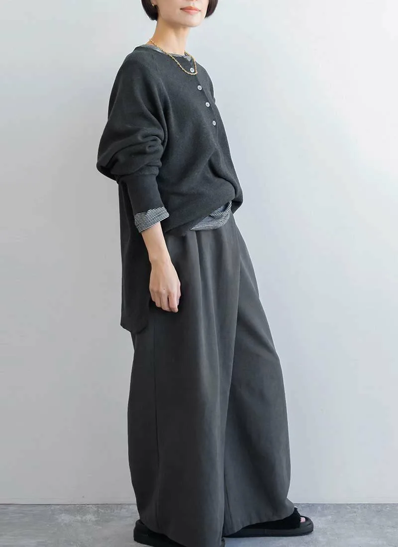 картинка Вязаная рубашка-поло с воротником-стойкой Fashfren, Charcoal от магазина Одежда+