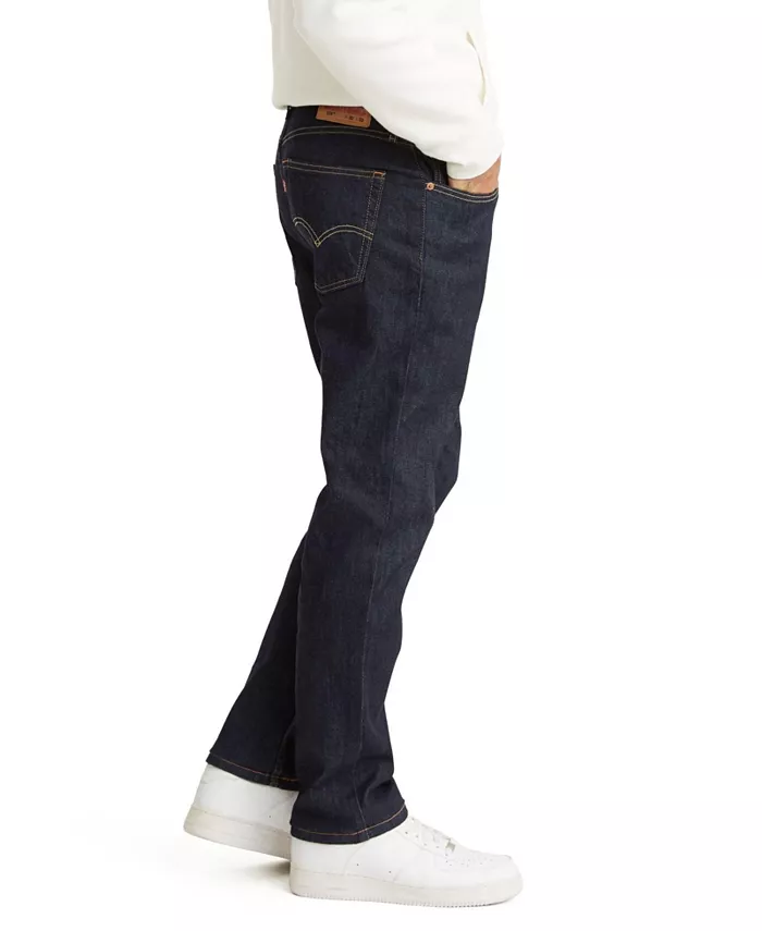 картинка Джинсы Levi’s 514 Flex Straight-Fit, сине-черный от магазина Одежда+
