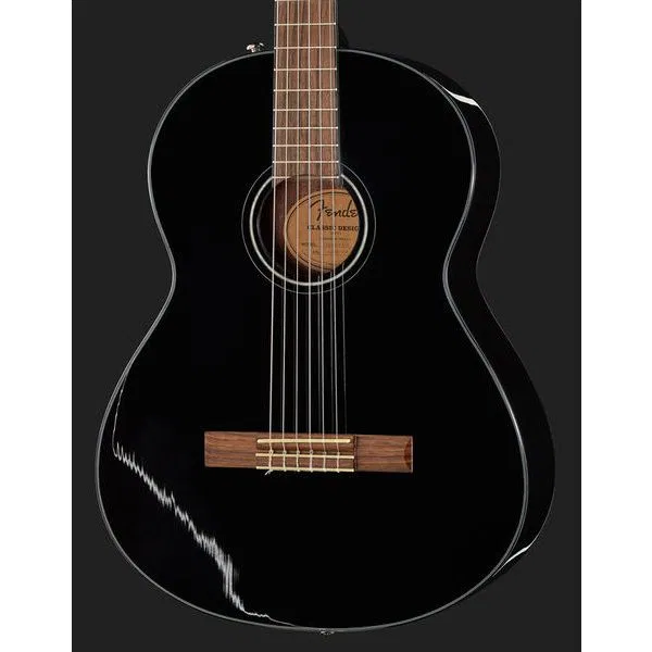 картинка Концертная гитара Fender CN-60S Black, Black от магазина Одежда+