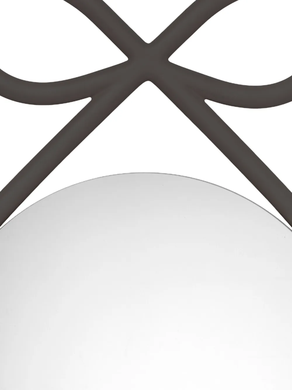 картинка Зеркало Ribbon с бантом Qeeboo, черный от магазина Одежда+