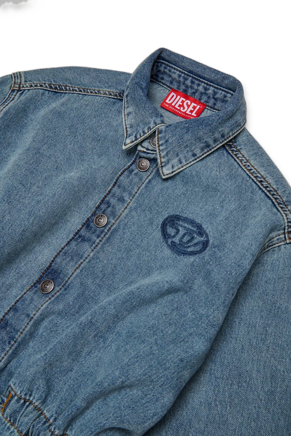 картинка Детское джинсовое платье DREAMY Diesel, Indigo Blue от магазина Одежда+