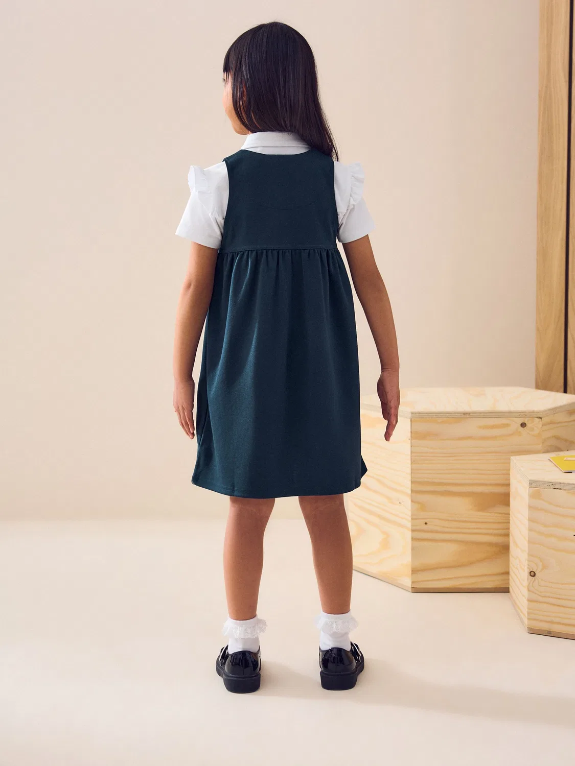 картинка Сарафан школьный из джерси, Navy Blue Next от магазина Одежда+