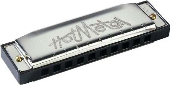 картинка Hohner 572BX Губная гармошка Hot Metal от магазина Одежда+