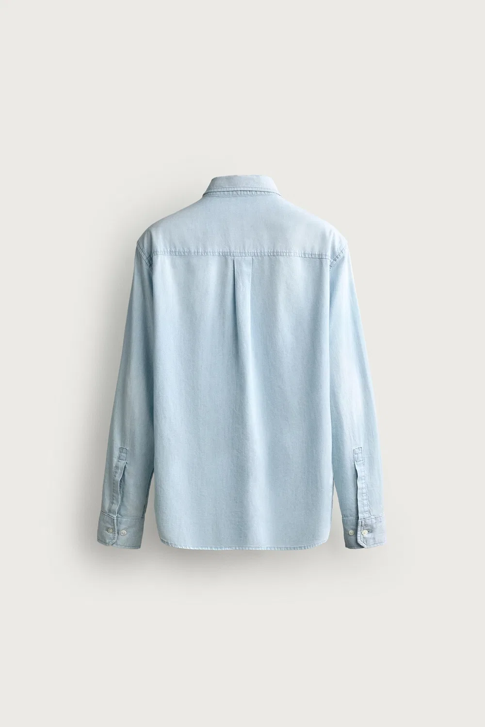 картинка Джинсовая рубашка стандартного кроя ZARA, Blue от магазина Одежда+