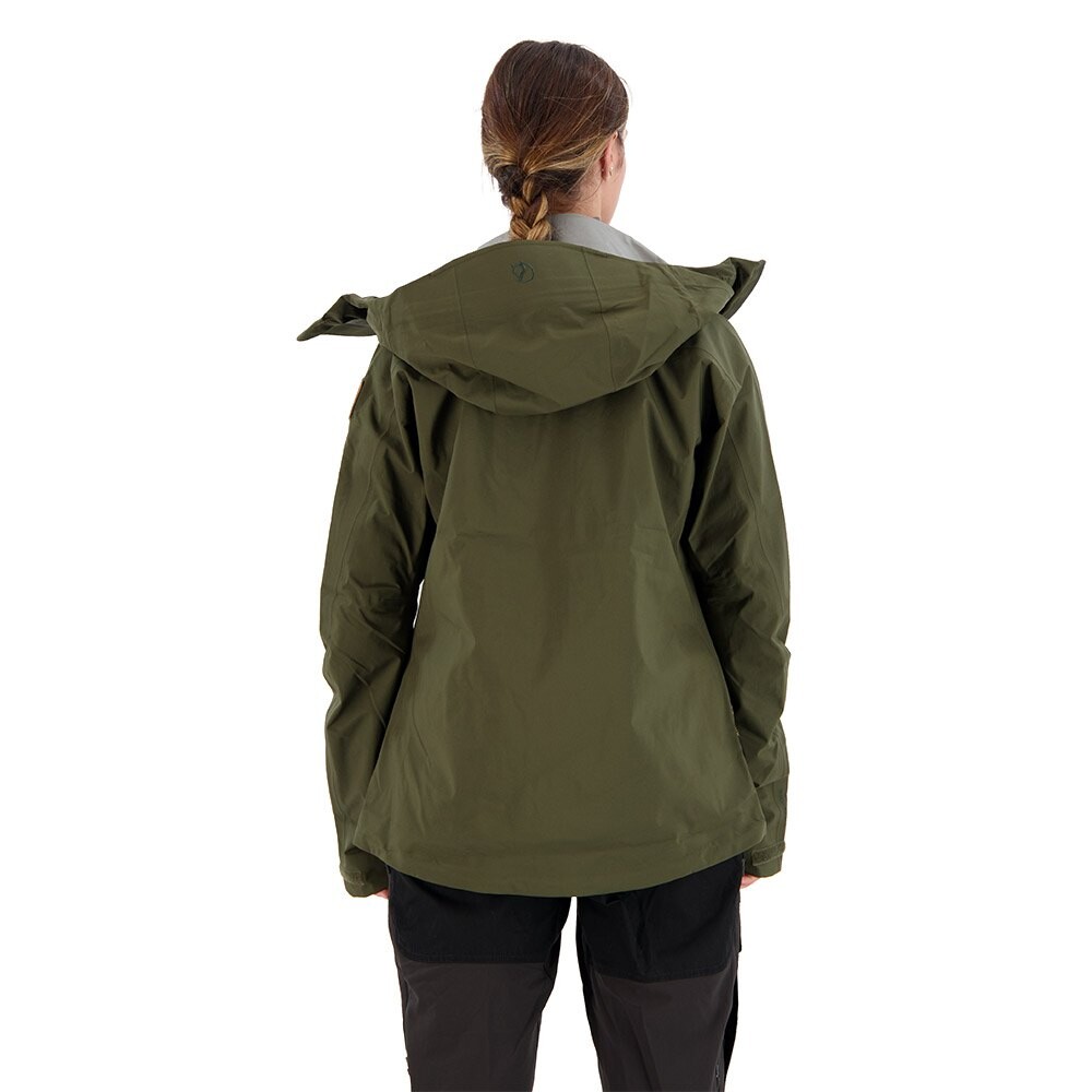 картинка Куртка Fjällräven Keb Eco-Shell, зеленый от магазина Одежда+