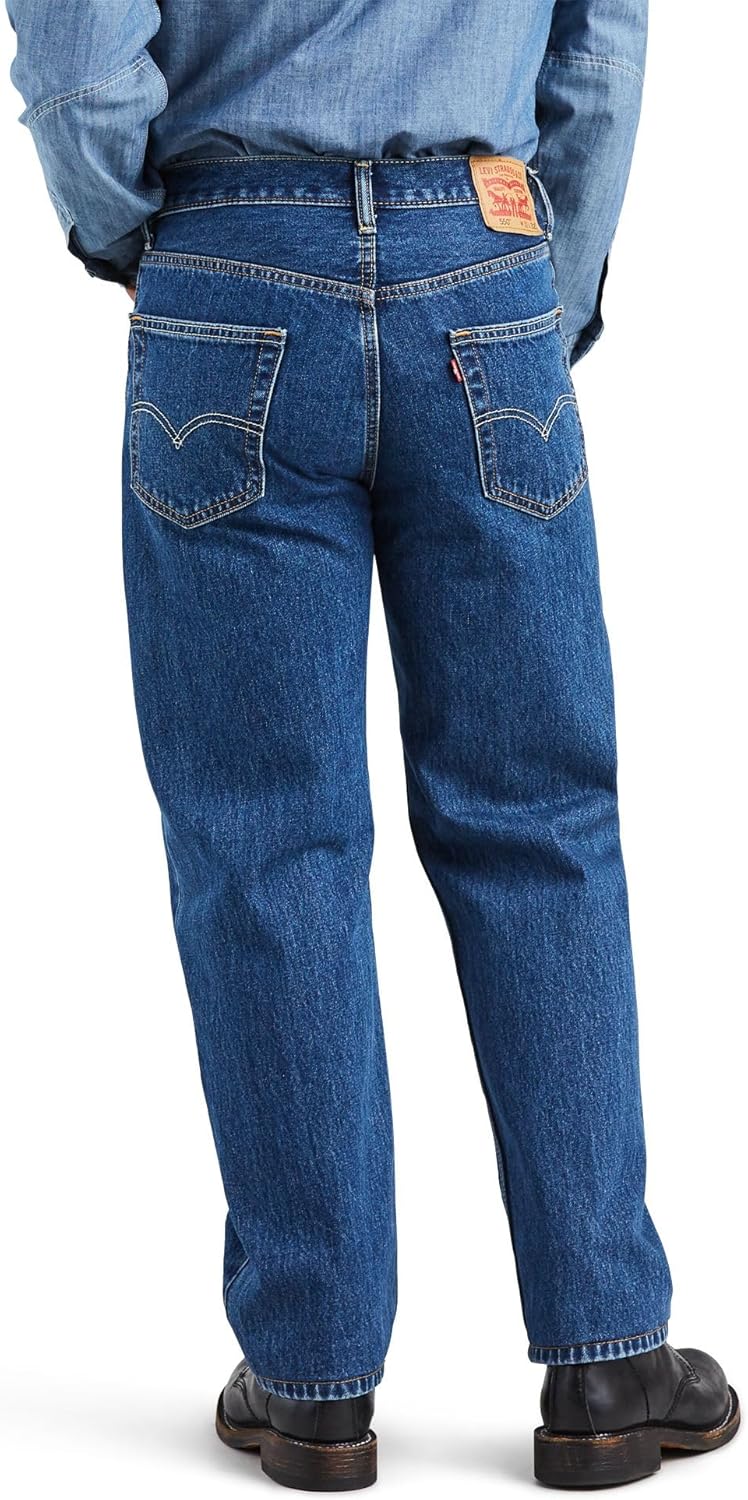 картинка Мужские джинсы Levi's550 Relaxed Fit, насыщенный темно-синий от магазина Одежда+