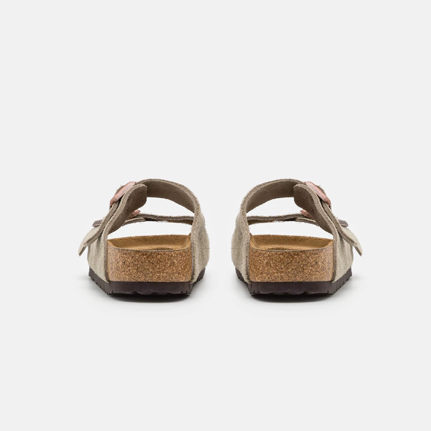 картинка Сандалии Birkenstock Arizona Soft Footbed (Unisex), серо-коричневый от магазина Одежда+