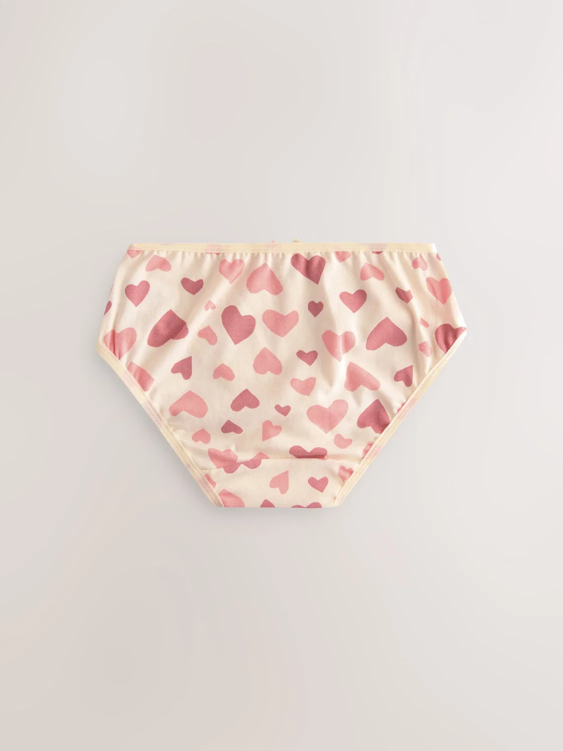 картинка Трусы классические Pink Hearts, 10 пар Next, розовые с сердечками от магазина Одежда+