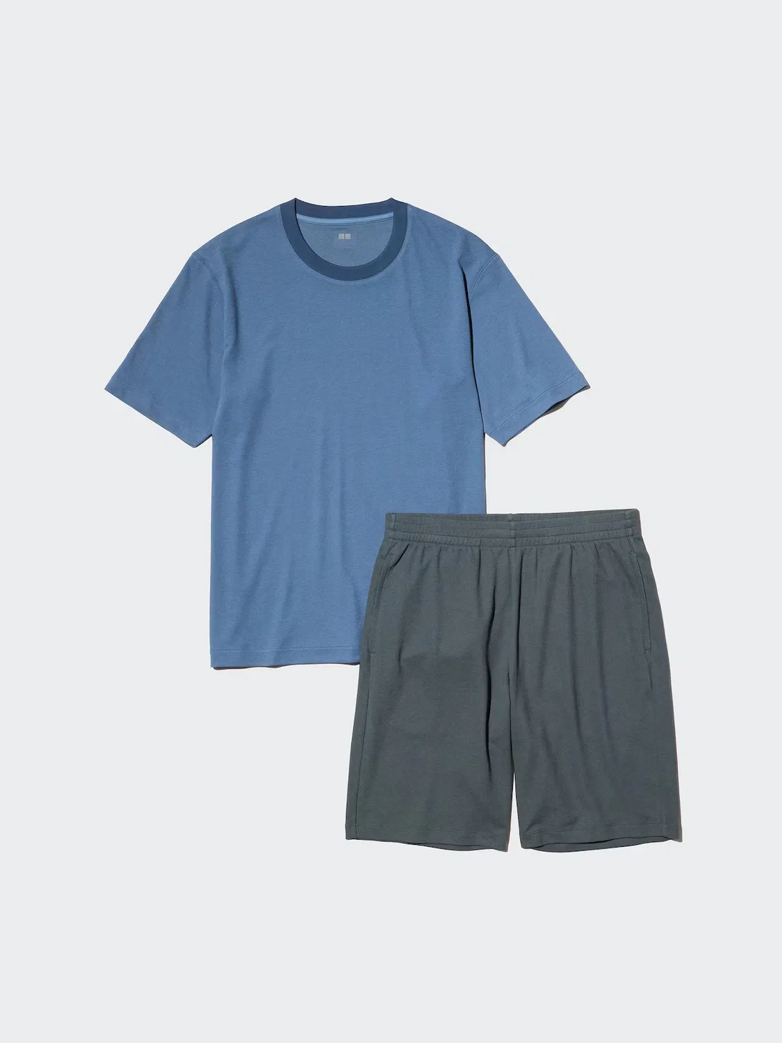 картинка Комплект Uniqlo airism, из хлопковой сетки, серый от магазина Одежда+