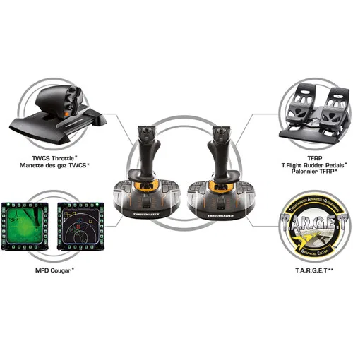 картинка Thrustmaster T.16000M FCS Space Sim Duo Flight Sticks от магазина Одежда+