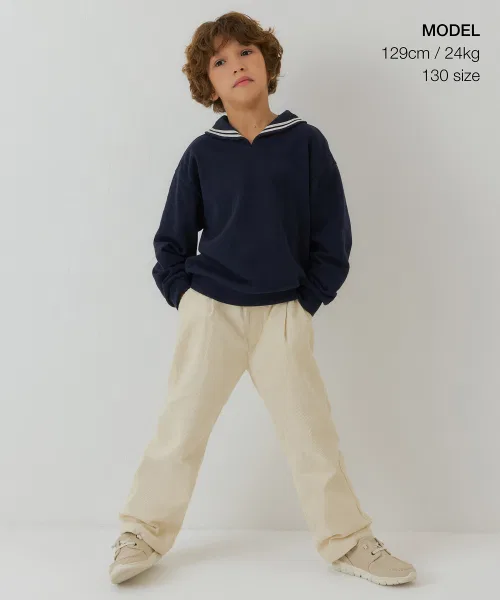 картинка Детские брюки MUSINSA STANDARD KIDS из вельвета от магазина Одежда+