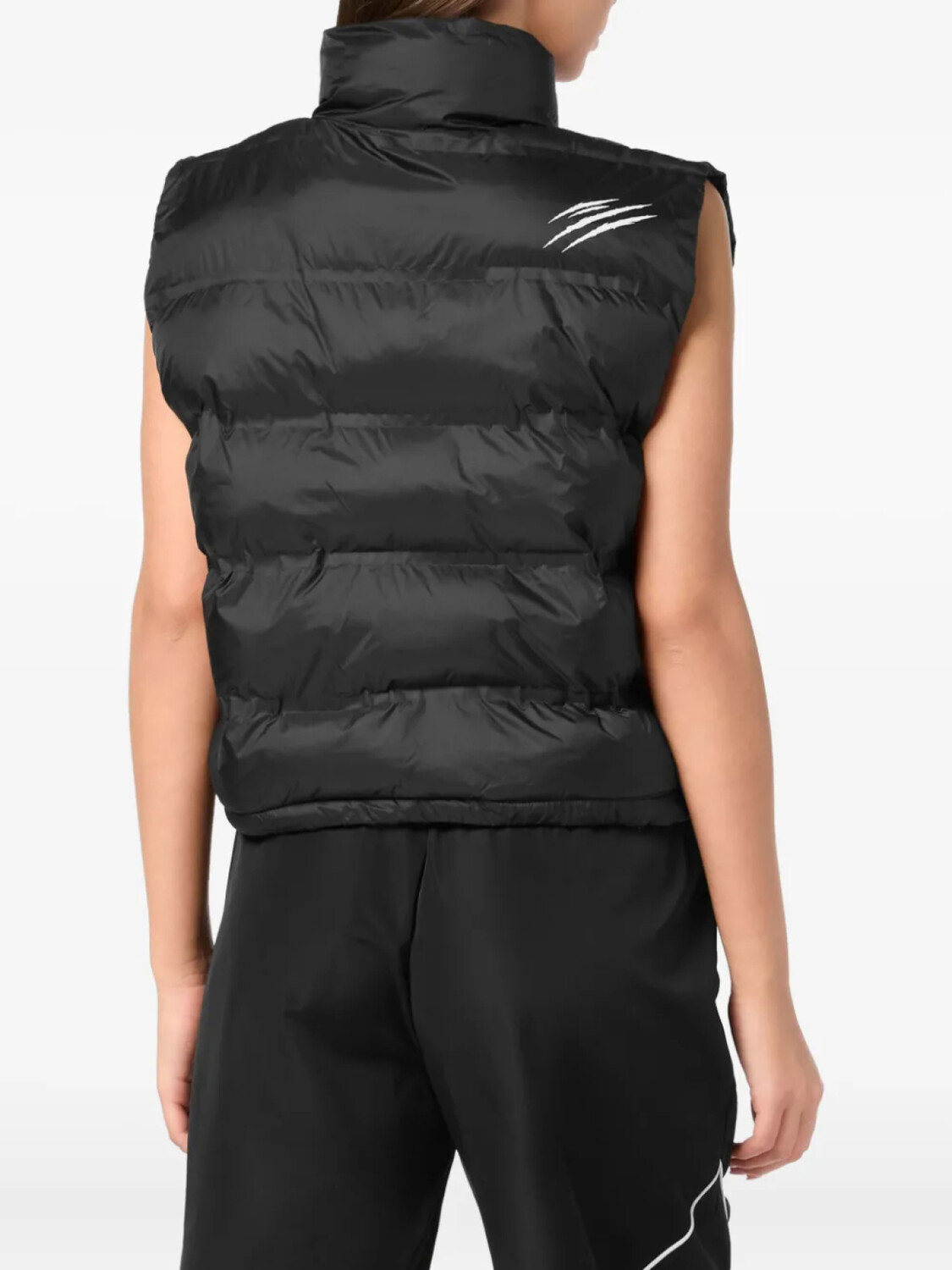 картинка Жилет Plein Sport Lightweight Padded Scratch, черный от магазина Одежда+