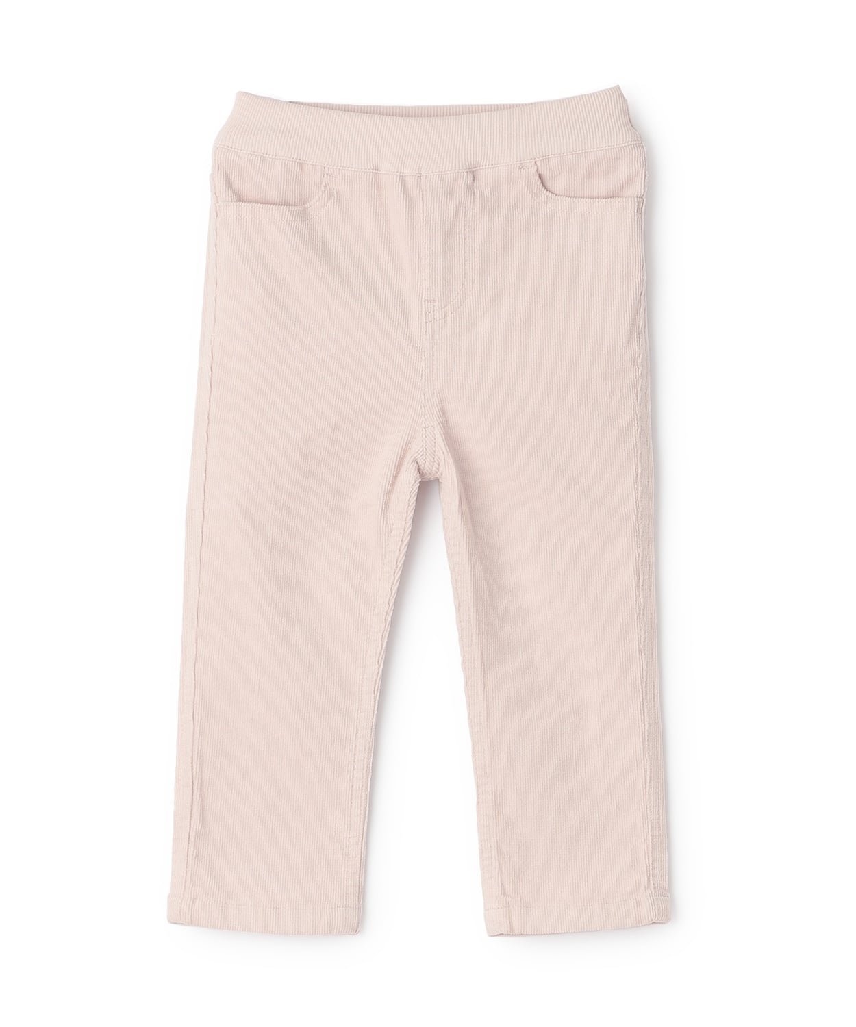 картинка Прямые вельветовые брюки Petit main, Light Pink от магазина Одежда+