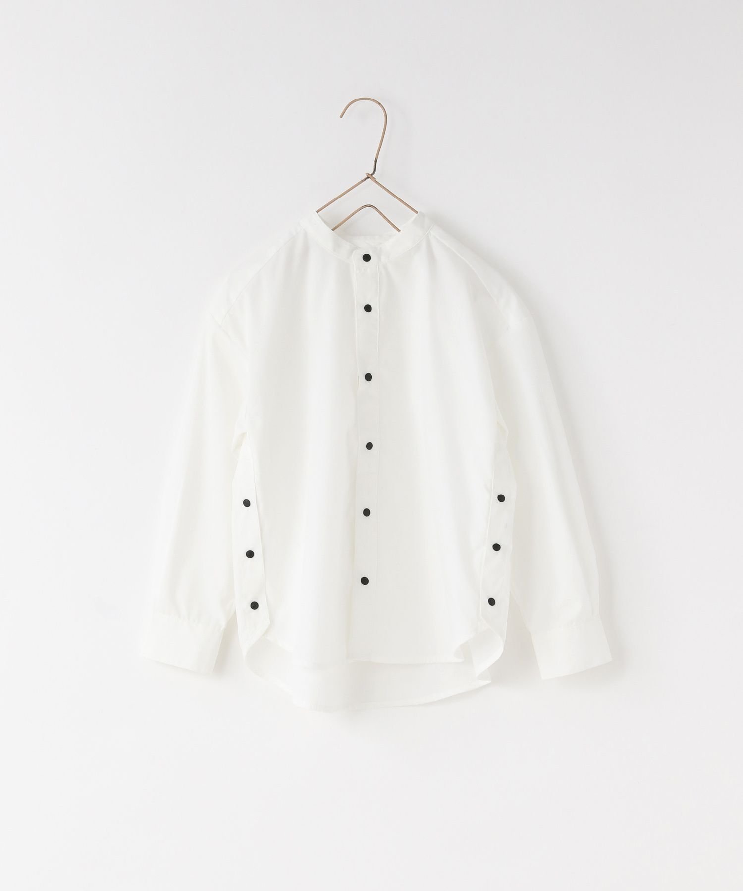 картинка Простая рубашка с длинными рукавами Lowrys Farm, Stand collar (05) от магазина Одежда+
