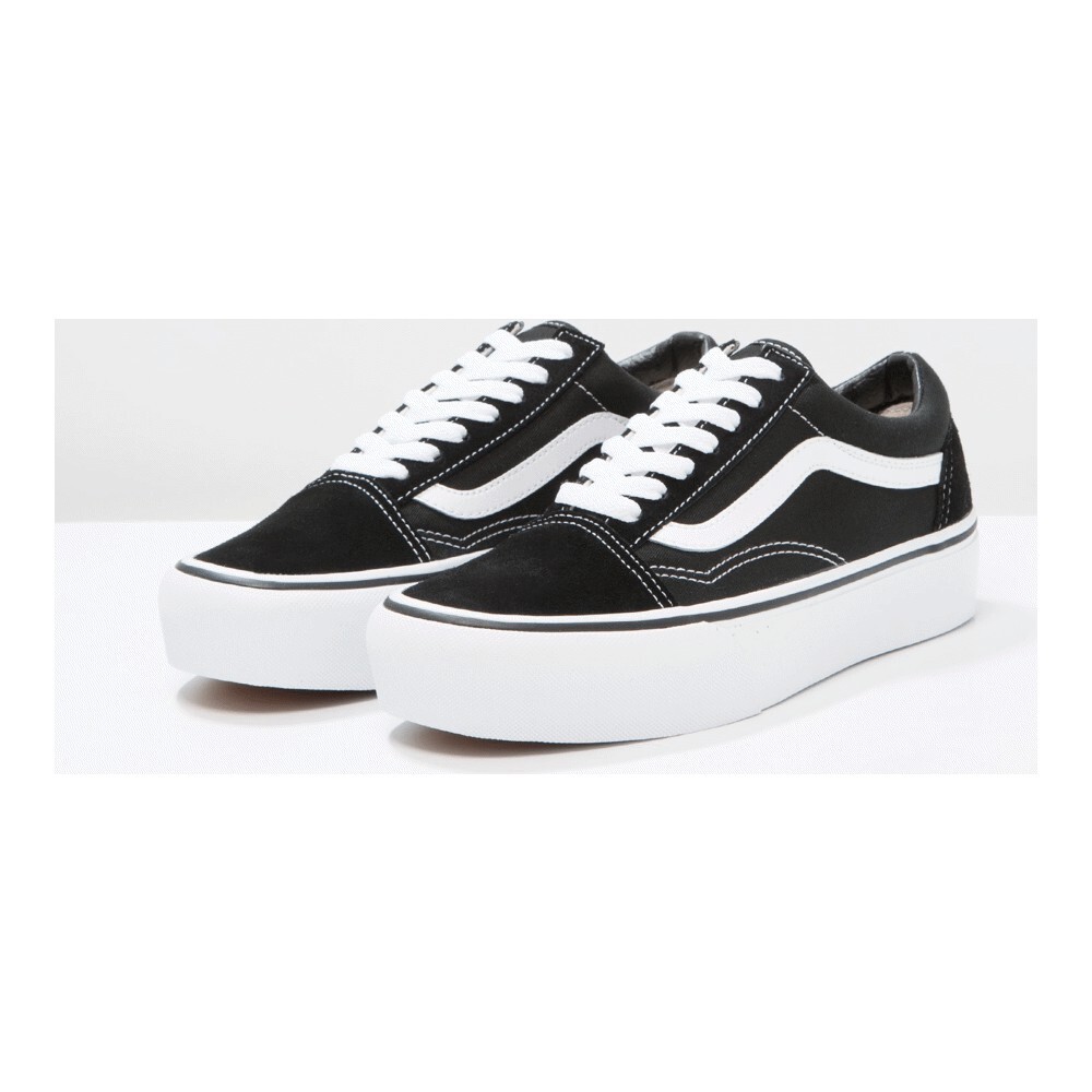 картинка Кеды Vans Old Skool Platform, черный/белый от магазина Одежда+