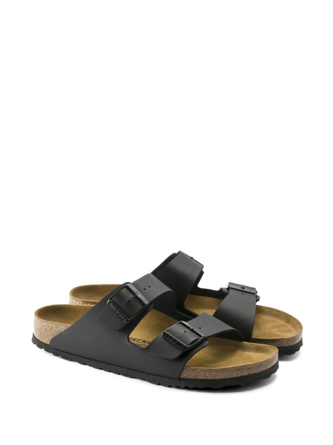 картинка Сандалии Birkenstock Arizona Birko-Flor узкие, черный от магазина Одежда+