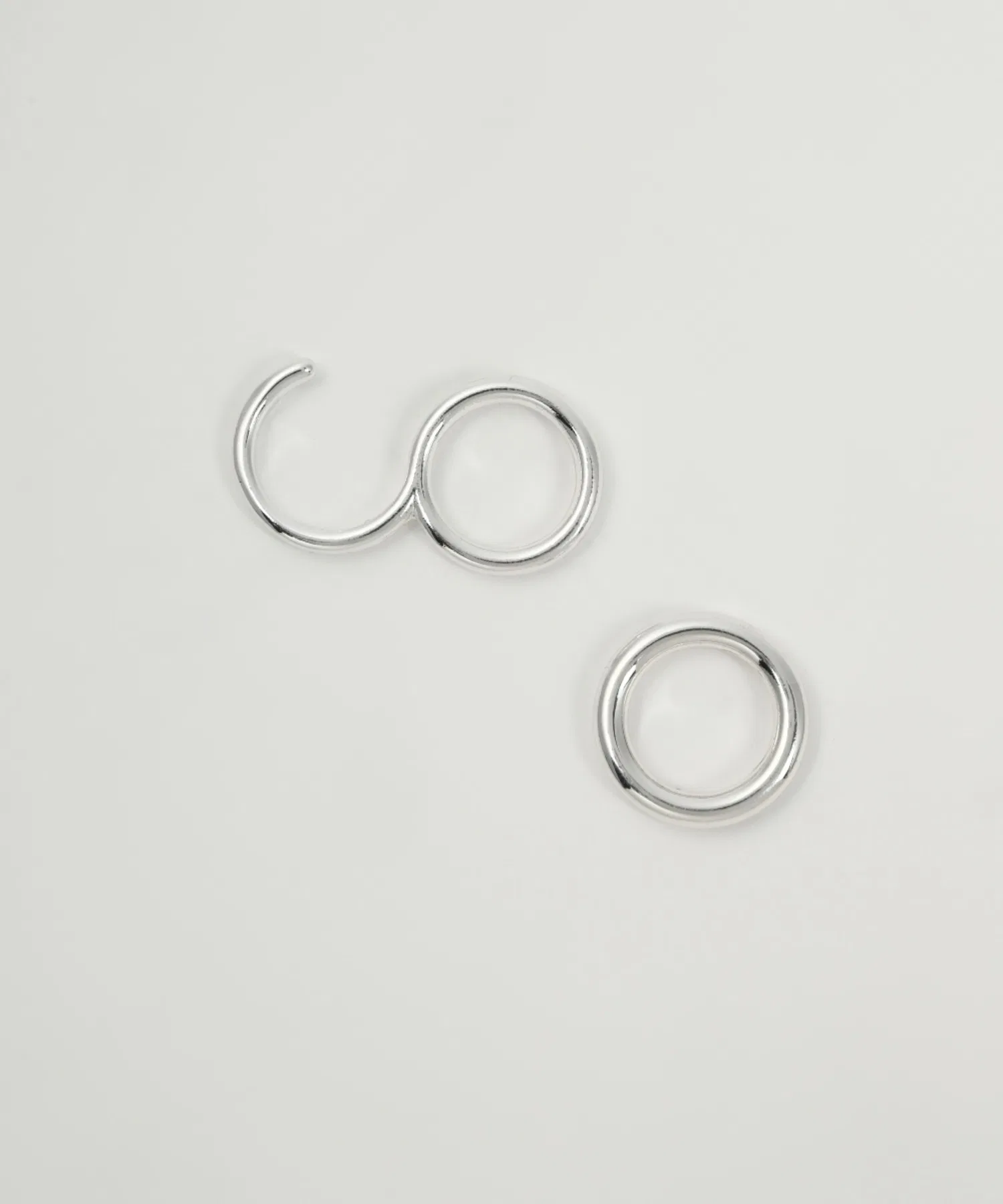 картинка Набор колец Multifaceted Ring Set, Nothing And Others, мультицвет от магазина Одежда+