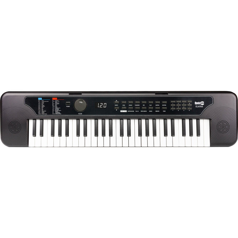 картинка RockJam 49-Key Keyboard Piano with Lesson Book RJ49M от магазина Одежда+