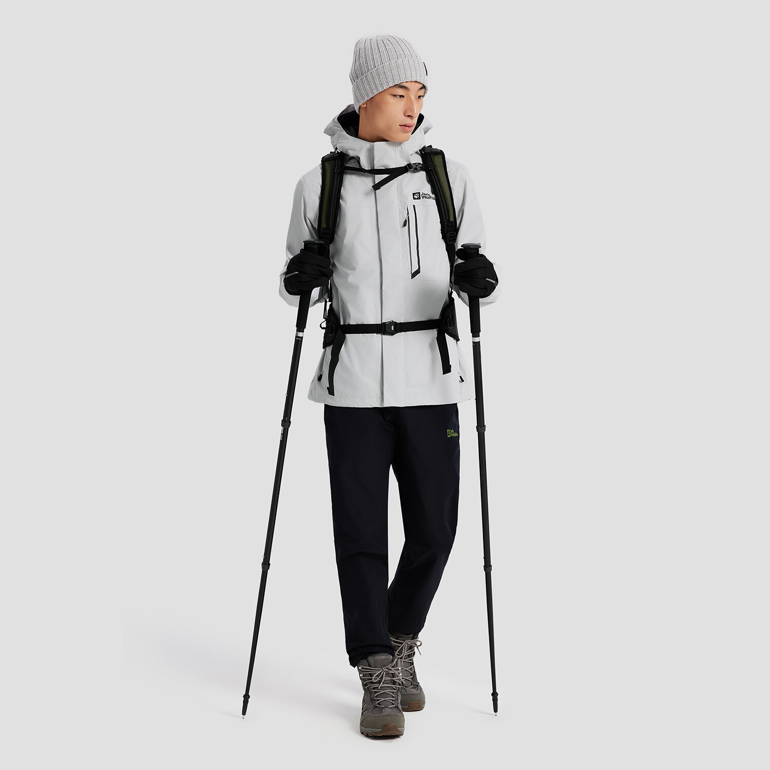 картинка Ветровка мужская Jack Wolfskin, черный от магазина Одежда+