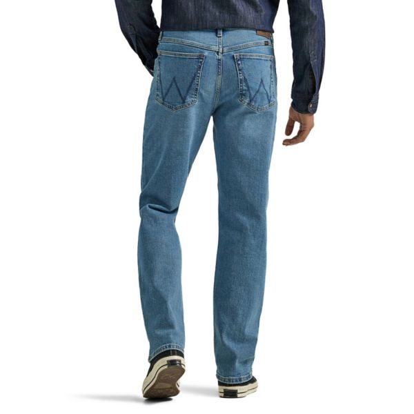 картинка Мужские джинсы Wrangler Regular Comfort Fit, светло-синий от магазина Одежда+