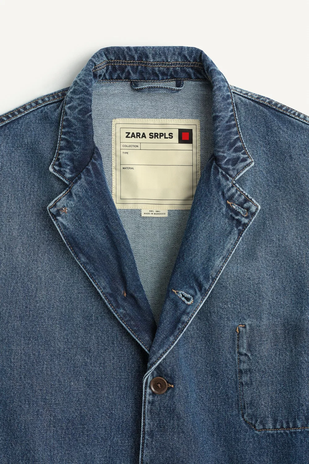картинка Блейзер DNM ZARA, Mid-blue от магазина Одежда+