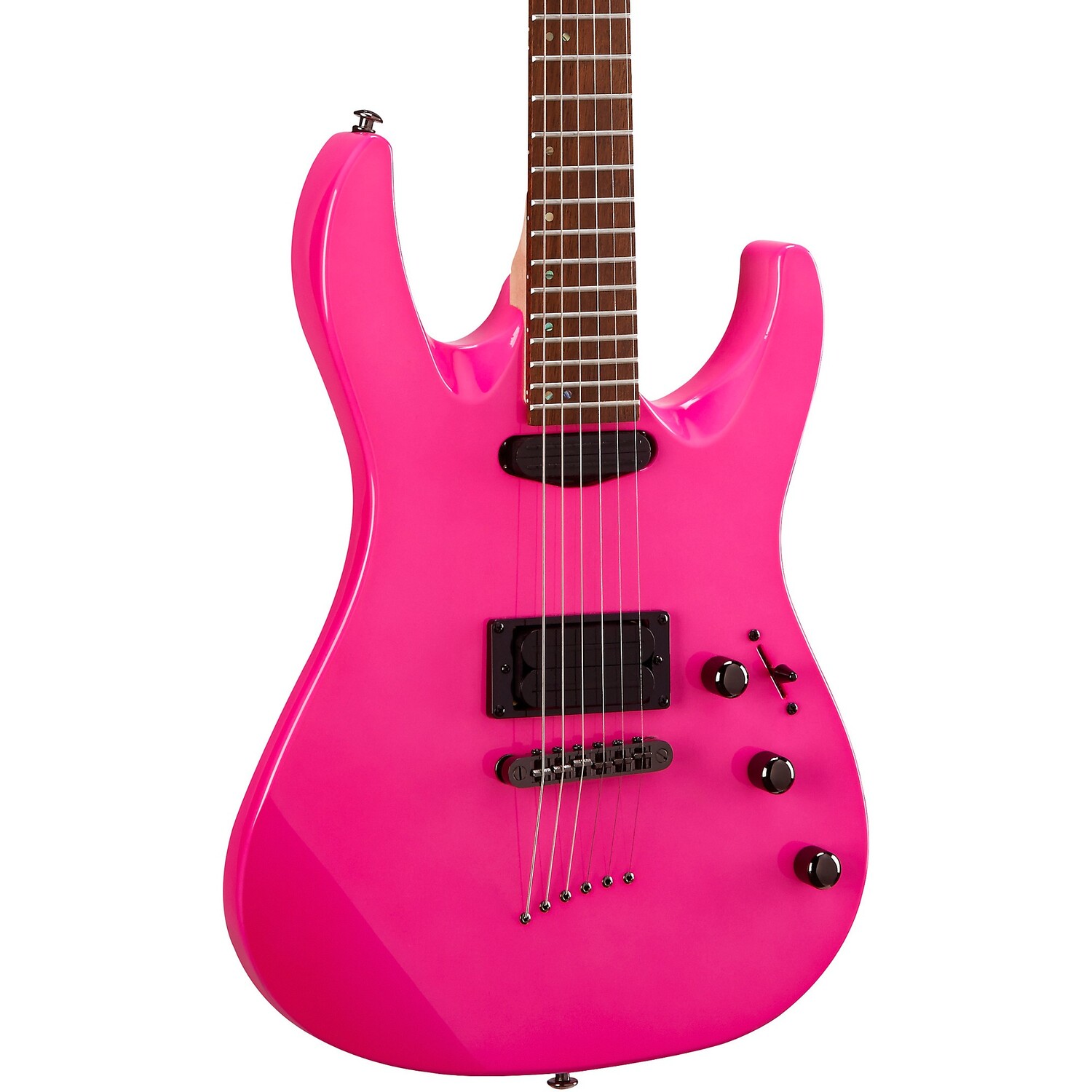 картинка Электрогитара Mitchell MD200 с двойным вырезом Electric Pink от магазина Одежда+