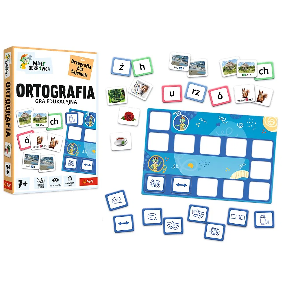 картинка Детская образовательная игра Ortografia/Mały Odkrywca Trefl от магазина Одежда+