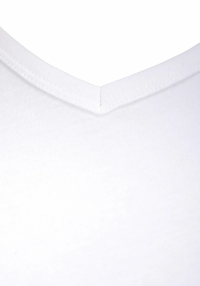картинка Футболка Jack & Jones "V-образный вырез", 2 предмета, белый от магазина Одежда+