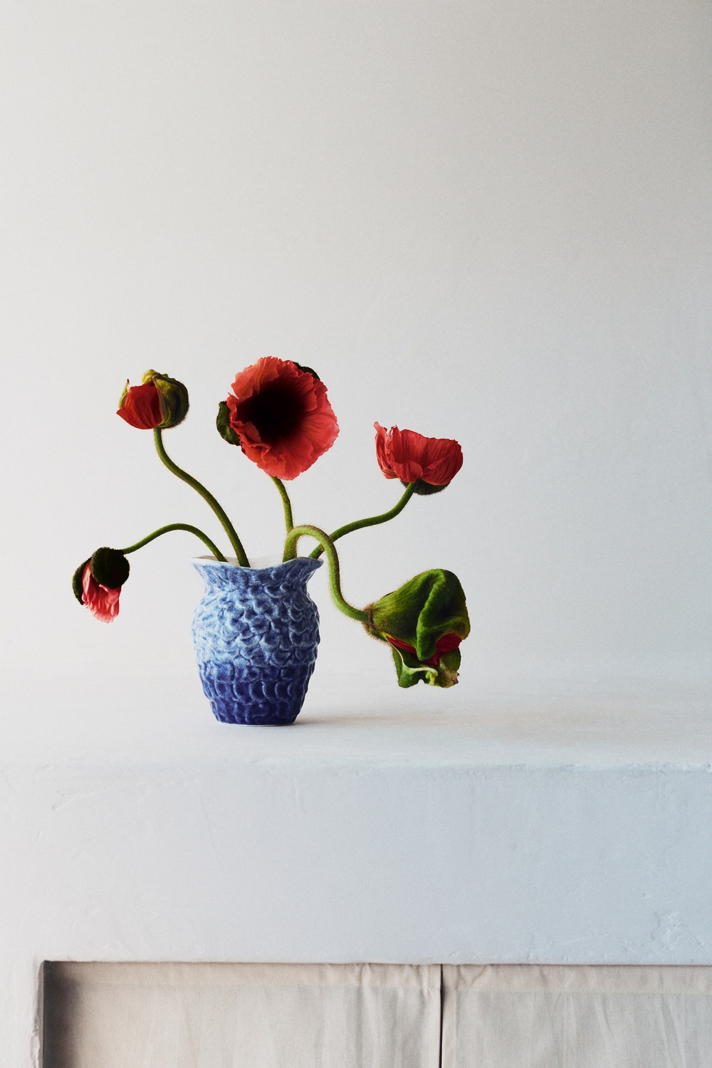 картинка Ваза H&M Small Sea-inspired Stoneware, синий от магазина Одежда+