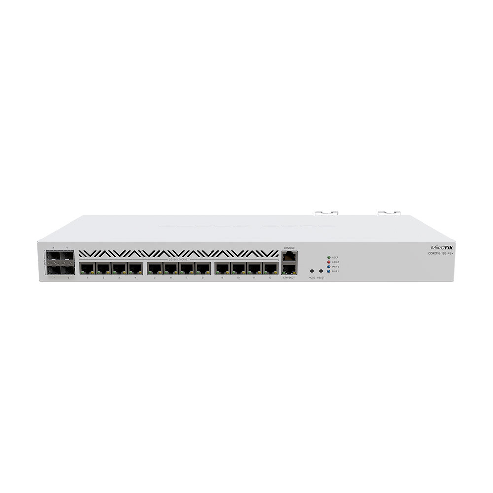 картинка Маршрутизатор MikroTik CCR2116-12G-4S+, белый от магазина Одежда+