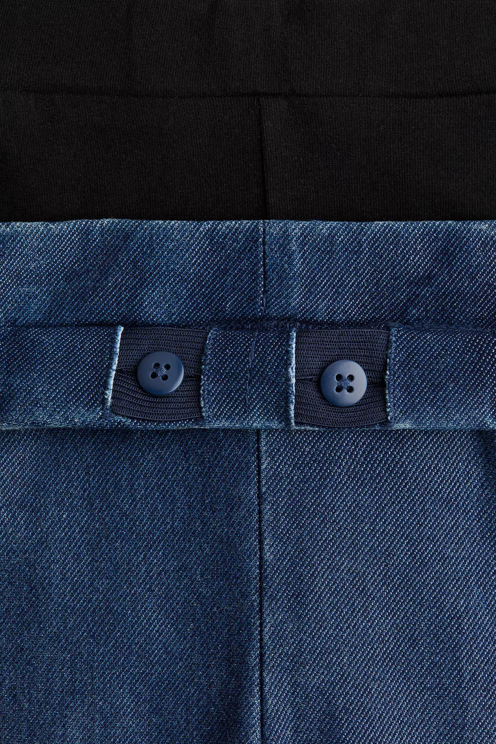 картинка Набор из 2 джеггинсов H&M, Schwarz/Dunkles Denimblau от магазина Одежда+