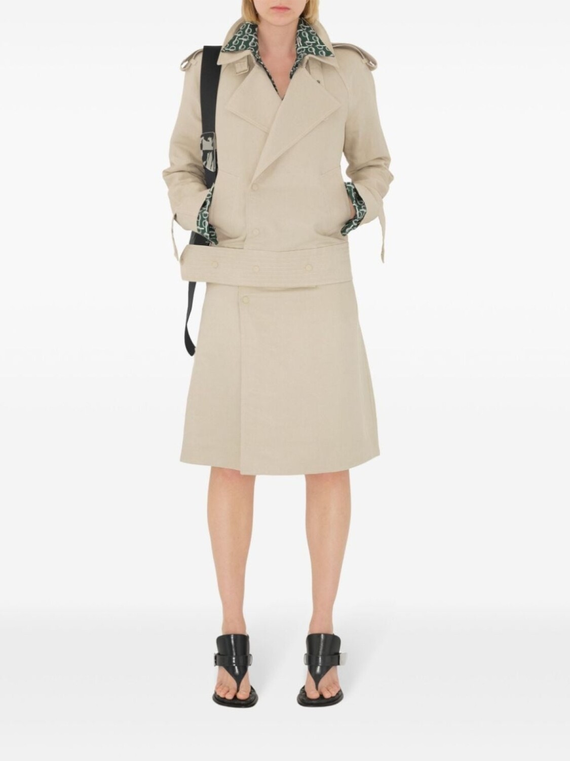 картинка Тренч Burberry, женский, бежевый от магазина Одежда+